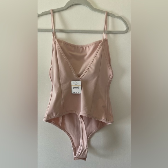 Free People Lila Square Neck Bodysuit NWT - Picture 4 of 4
